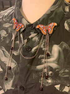Moth Lapel/ Collar Pins