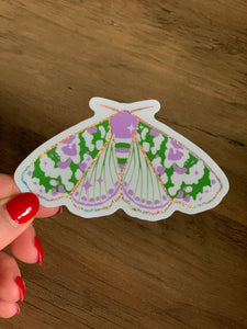 Pride Moth Stickers