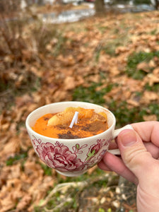 Kitchen Witch Mug Candle